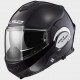 CASCO MODULARE - CONVERTIBILE LS2 FF399 VALIANT NERO LUCIDO MENTONIERA RIBALTABILE
