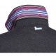 POLO V-STRIPES DONNA COLORE BLACK M/C WOMAN