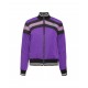 BOMBER V -STRIPES DONNA VIOLA WOMAN