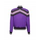 BOMBER V -STRIPES DONNA VIOLA WOMAN
