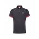 POLO V-STRIPES UOMO COLORE BLACK M/C MAN