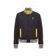 BOMBER V - STRIPES UOMO COLORE NERO / GIALLO MAN