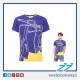 T-SHIRT UOMO VESPA YOUNG VIOLA - GIALLO M/C