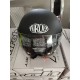CASCO MOTO JET AIROH COMPACT PRO NERO OPACO - BLACK MATT