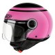 CASCO MOTO JET AIROH COMPACT PRO BEEZE ROSA LUCIDO - GLOSS PINK