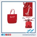 SHOPPER BORSA CANVAS (VESPA 946) RED