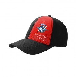 CAPPELLINO FLEXIT MV AGUSTA REPARTO CORSE ROSSO - NERO