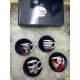 SET 4 TAZZINE CAFFE IN CERAMICA COLORATE LOGO VESPA