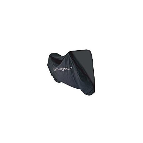 COPRIMOTO JUMPER IN POLIESTERE COLORE NERO PER MOTO E SOOTER TELO ESTERNO E INTERNO