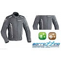 GIACCA MOTO ESTIVA TRAFORATA UOMO IXON COOLER COLORE NERO BIANCO