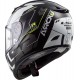 CASCO INTEGRALE MOTO IN FIBRA COMPOSITA LS2 FF323 ARROW R TECHNO WHITE BLACK CON PINLOCK INCLUSO