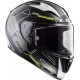 CASCO INTEGRALE MOTO IN FIBRA COMPOSITA LS2 FF323 ARROW R TECHNO WHITE BLACK CON PINLOCK INCLUSO