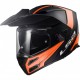 CASCO MODULARE LS2 METRO RAPID NERO OPACO ARANCIO - FF324 KPA