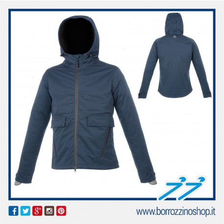 GIACCA PIER STRETCH LEGGERA LIGHT BLU TUCANO URBANO IMPERMEABILE 8103MF089-LB