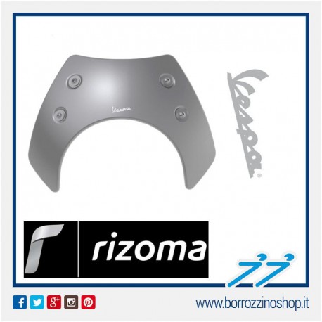 KIT CUPOLINO (CON SUPPORTI) IN ALLUMINIO VESPA-RIZOMA