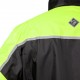 SET DILUVIO REX 564 COMPLETO ANTIPIOGGIA TUCANO GIACCA PANTALONE NERO GIALLO FLUO