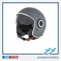 CASCO VESPA VJ1 TITANIO OPACO 707C - VISIERINO PARASOLE