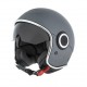 CASCO VESPA VJ1 TITANIO OPACO 707C - DOPPIA VISIERA