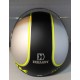 CASCO JET HEVIK GRAFICA COOL GRIGIO - NERO - GIALLO FLUO