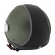 CASCO PIAGGIO VERDE OPACO CARBONSKIN CON VISIERA AVIATORE E VISIERINO PARASOLE