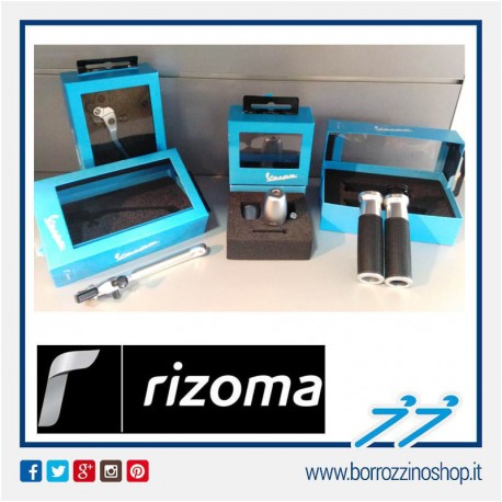 1B005149 KIT LEVE FRENO + MANOPOLE + TERMINALI MANUBRIO RIZOMA VESPA