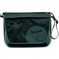 BORSA TRACOLLA MESSENGER TRACK BLACK GREY - NERO