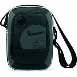 BORSELLO VESPA BOX GRIGIO - NERO