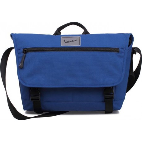 BORSA TRACOLLA MESSENGER GATEWAY VESPA BLU