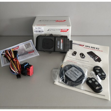 ANTIFURTO ELETTRONICO PATROL LINE HPS 990 r2 - LOCALIZZATORE SATELLITARE