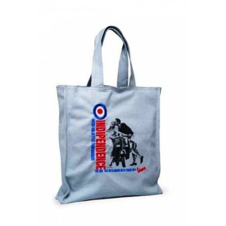 SHOPPER BAG VESPA IN TESSUTO INDIPENDENCE