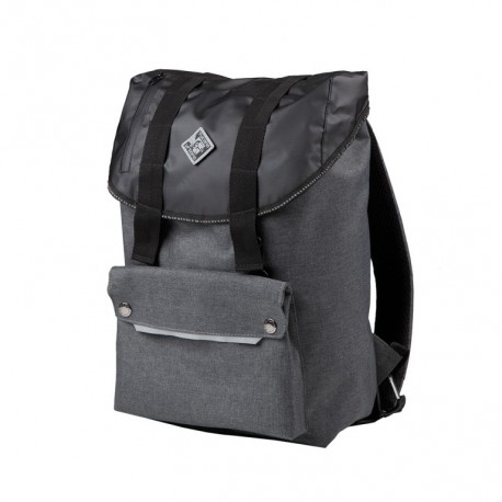 ZAINO BEAK PACK TUCANO URBANO GRIGIO IN POLIESTERE IDROREPELLENTE