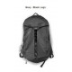 ZAINO GRIGIO - LOGO NERO MOMODESIGN BACKPACK MD-ONE 2019