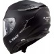 CASCO FIBRA HPFC LS2 FF327 CHALLENGER Solid NERO OPACO con visierino interno parasole