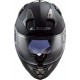CASCO FIBRA HPFC LS2 FF327 CHALLENGER Solid NERO OPACO con visierino interno parasole