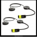 TWIINS INTERPHONE SMART DUO HF 3.0 INTERCOM + HF 2.0 DUAL INTERFONO AURICOLARE BLUETOOTH