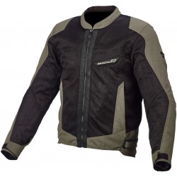Giacca moto touring estiva Macna Velocity Verde oliva
