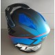 CASCO MOTO AIROH COMMANDER PROGRESS BLUE RED / BLU ROSSO OPACO FIBRA HPC