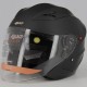 CASCO JET DOPPIA VISIERA SKA-P BOLT NERO OPACO - VISIERA INTERNA PARASOLE