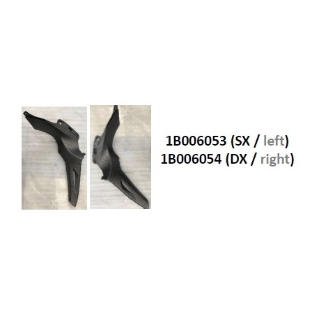COPERTURA CENTRALE SX - CARBON LOOK -