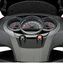 MASCHERINA POSTERIORE COPRIMANUBRIO BEVERLY 300/350 - CARBON LOOK