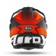 CASCO MOTO AIROH COMMANDER PROGRESS ORANGE MATT OPACO FIBRA HPC ARANCIO