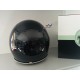CASCO VESPA VJ1 - BLACK LUCIDO - NERO