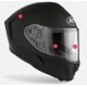 CASCO AIROH INTEGRALE SPARK FLOW ORANGE MATT DOPPIA VISIERA - VISIERINO PARASOLE INTEGRATO BLU OPACO