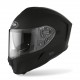 CASCO AIROH INTEGRALE SPARK NERO OPACO OPPIA VISIERA - VISIERINO PARASOLE INTEGRATO 