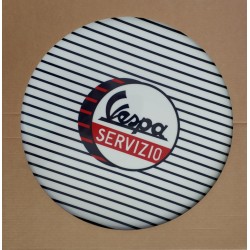 PIATTO IN CERAMICA VESPA SERVIZIO PER PIZZA - DIAM. 32 CM