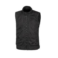 GILET TAGLIO CORTO GIACCA IN RETE COLORE NERO NETWORK TUCANO URBANO