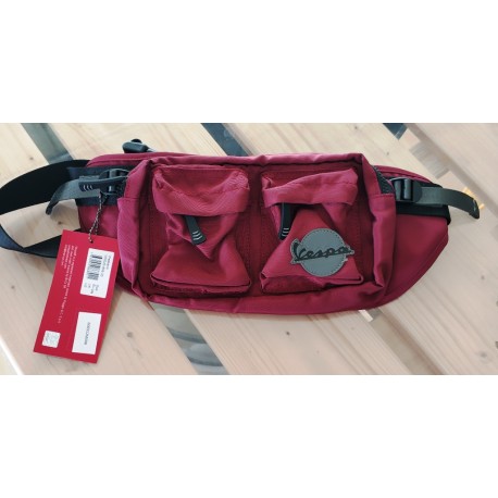 MARSUPIO VESPA "WEEK END" FUCSIA - ROSSO VESPA