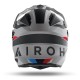 CASCO MOTO AIROH COMMANDER SKILL MATT FIBRA HPC GRIGIO OPACO