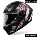 CASCO AIROH INTEGRALE VALOR MAD MATT BLACK - NERO OPACO LADY