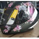 CASCO AIROH INTEGRALE VALOR MAD MATT BLACK - NERO OPACO LADY